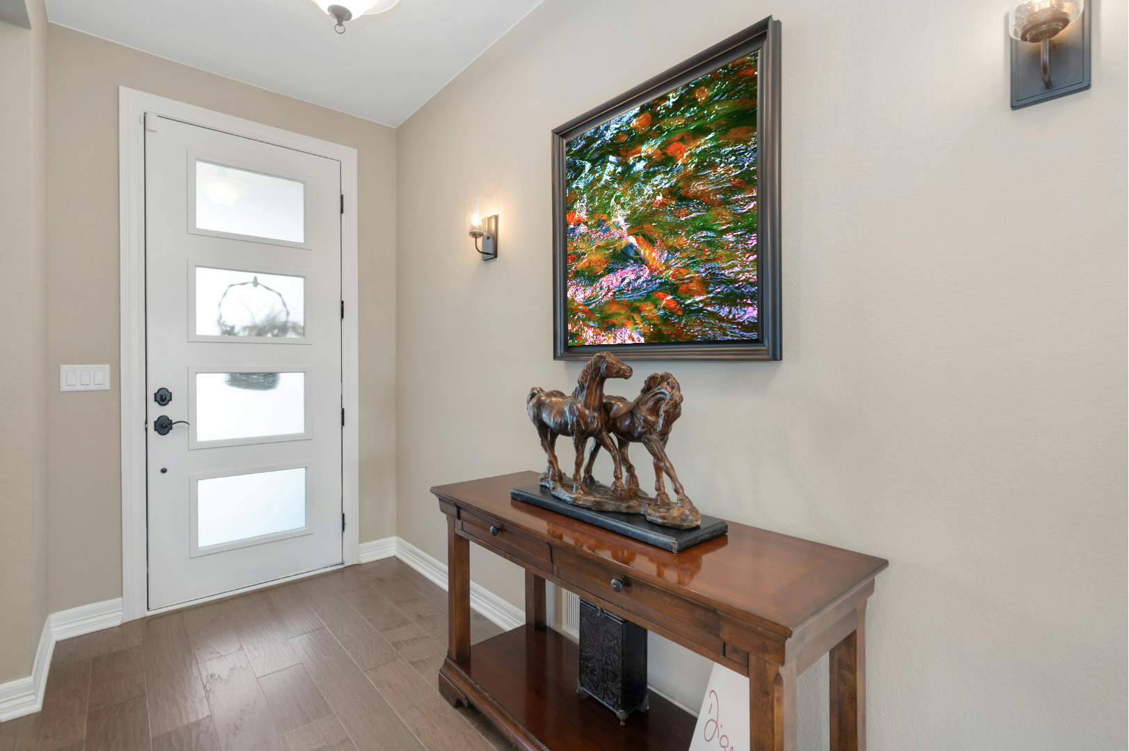 Calming Coy original abstract contextualised office art modern decor photo print by Blair Montague Drake